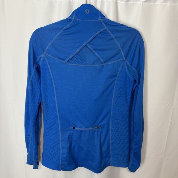 Athleta Candescent Half Zip Back Pocket Women's Small Mockneck Running Outdoor - Picture 12 of 12